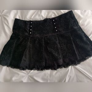 Vintage Y2K black Tripp NYC mini skirt